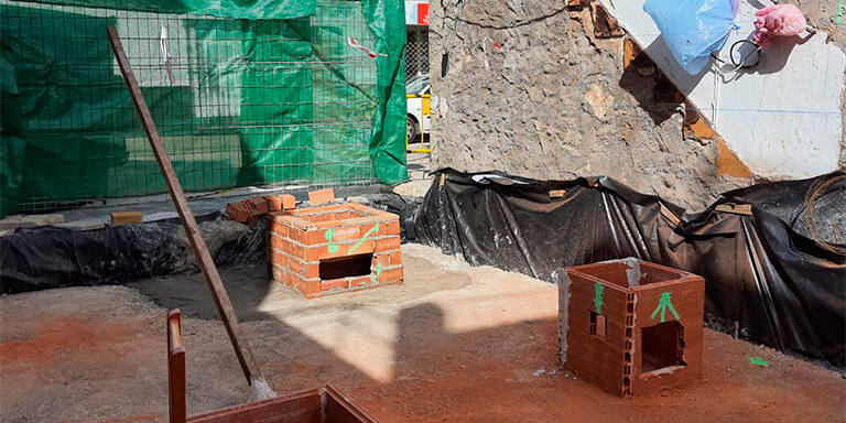 nueva vivienta entre medianeras en el coronil